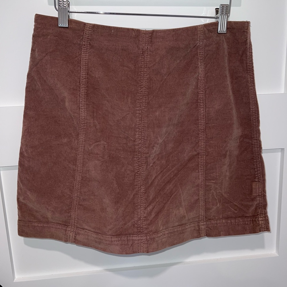 Free People Corduroy Skirt